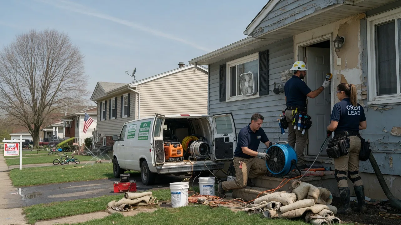 Flood Cleanup in Stanhope, NJ near me