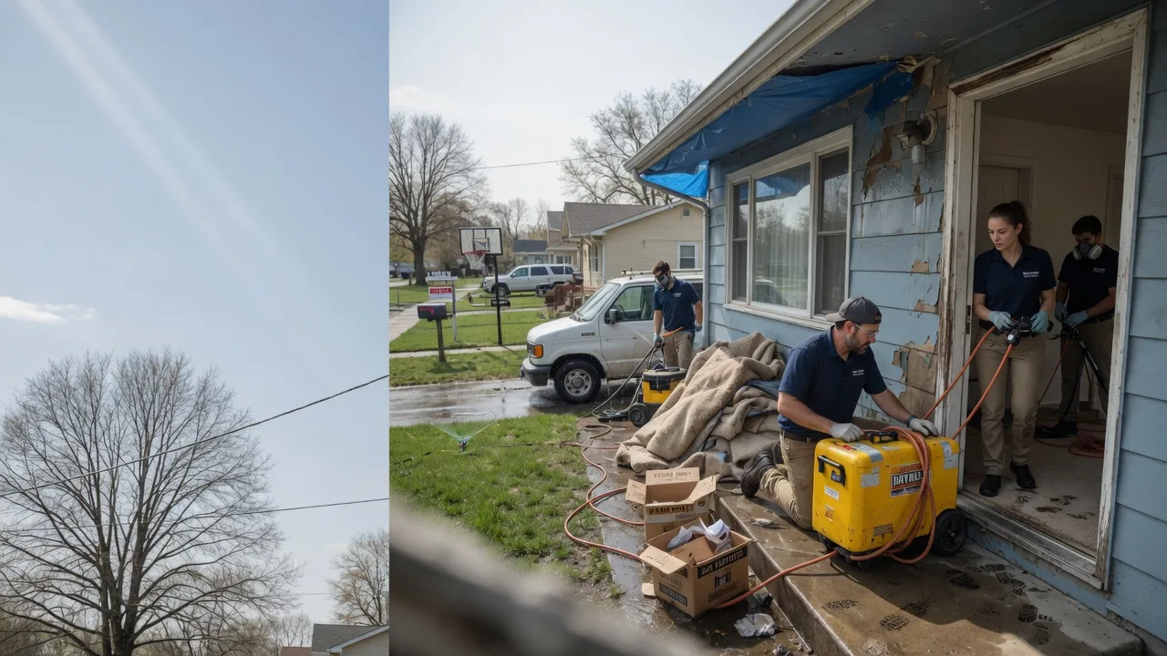 Basement Flood Cleanup in Stanhope, NJ near me